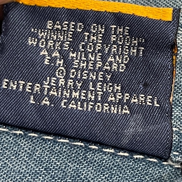 NEW! Disney Winnie The Pooh Denim Button Down Shirt Autumn Winter Plus 26/28 NWT - Picture 6 of 10